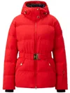 Bogner Bond Belted Down Ski Jacket In Red