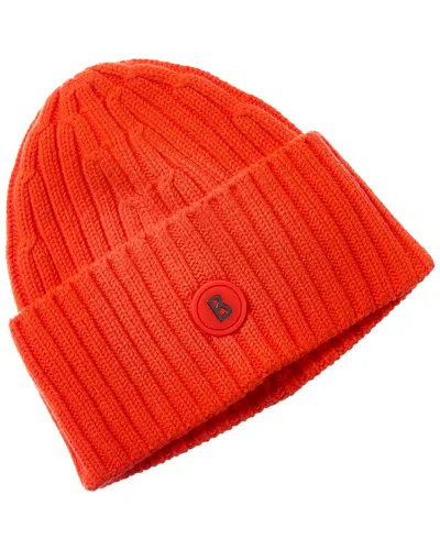 Bogner Bony Wool-blend Hat In Orange