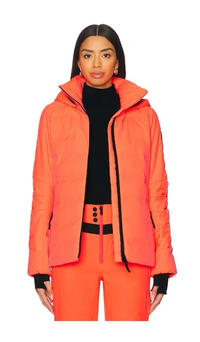 Bogner Cadja Ski Jacket In Vibrant Lipstick