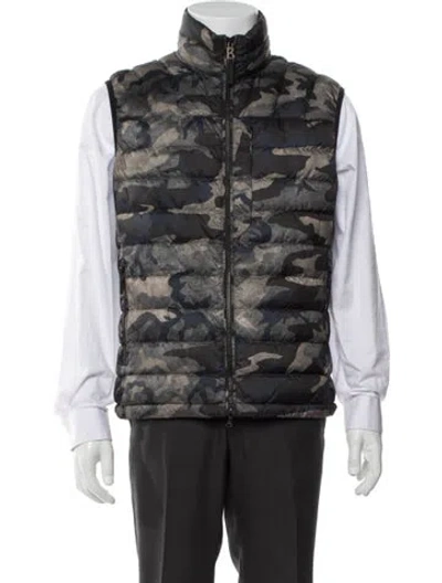 Pre-owned Bogner Camouflage Print Vest In Multi