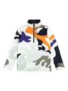 Bogner Chris Logo Camouflage Half-zip Top In Multi
