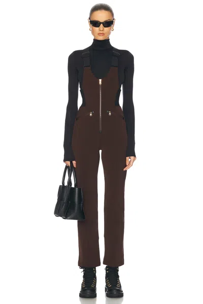 Bogner Cari1 Ski Suit In Black Coffee