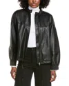 Bogner Carol Leather Jacket In Black