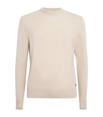 Bogner Cashmere Brendon Sweater In Beige