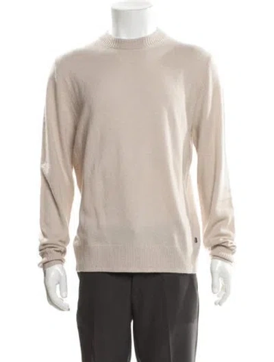 Pre-owned Bogner Cashmere Crew Neck Pullover In Neutral