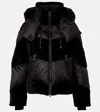 Bogner Cathy Hooded Panelled Jacket In Black