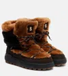 Bogner Chamonix 10 Suede Ankle Boots In Brown