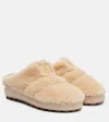 Bogner Chamonix 17 Shearling Mules In Neutral