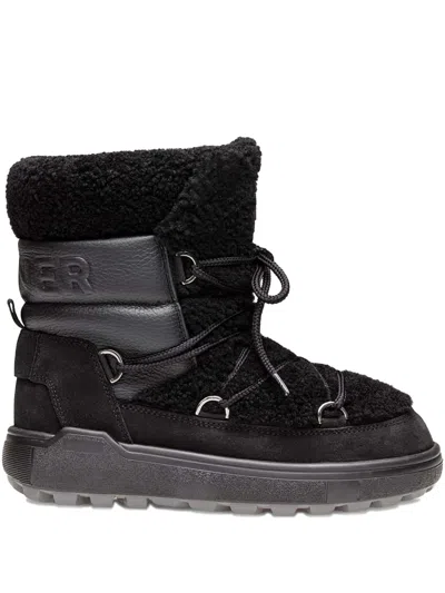 Bogner Chamonix Padded Lace-up Snow Boots In Black