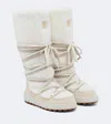 Bogner Chamonix Shearling Snow Boots In White