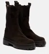 Bogner Chesa Alpina Suede Chelsea Boots In Brown