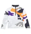 Bogner Chris Logo Camouflage Half-zip Top In Multi