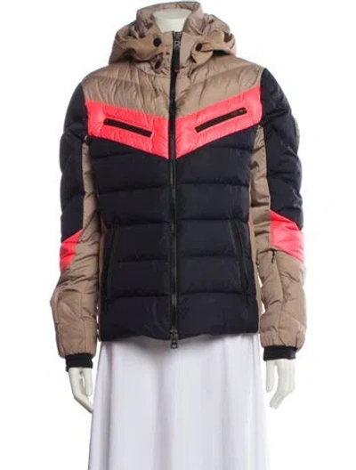 Pre-owned Bogner Colorblock Pattern Jacket In Blue