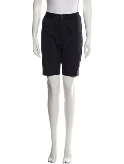 Pre-owned Bogner Colorblock Pattern Mini Shorts W/ Tags In Blue