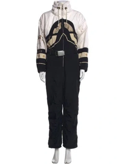Pre-owned Bogner Colorblock Pattern Ski Suit In Black
