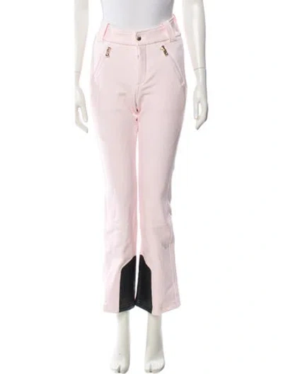 Pre-owned Bogner Colorblock Pattern Wide Leg Pants W/ Tags In Pink