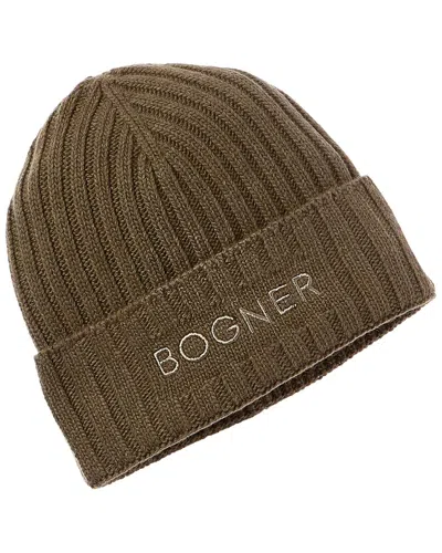 Bogner Conrad Wool & Cashmere-blend Hat In Green