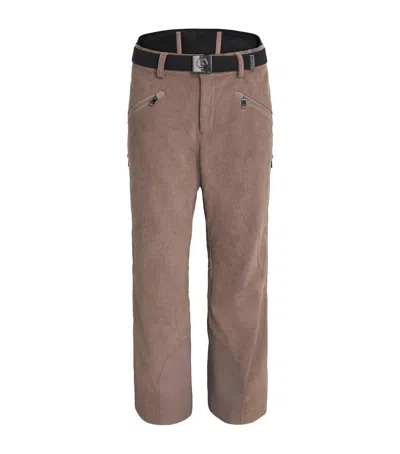Bogner Corduroy Corven Ski Trousers In Brown