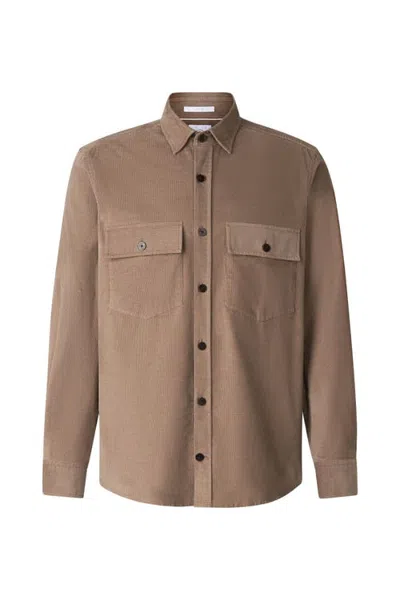 Bogner Corduroy Shirt Heiko In Brown