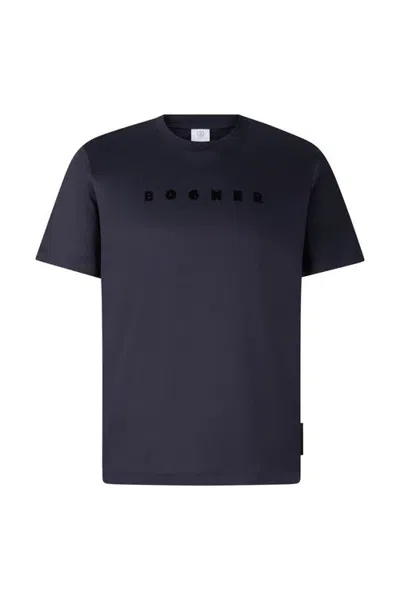 Bogner Cotton T-shirt Lukas In Blue