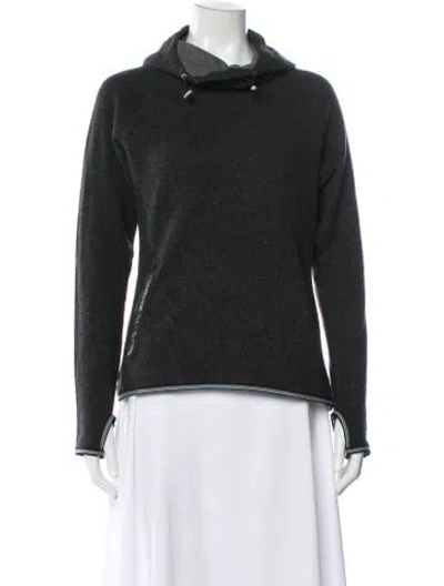 Pre-owned Bogner Cowl Neck Sweater In Gray