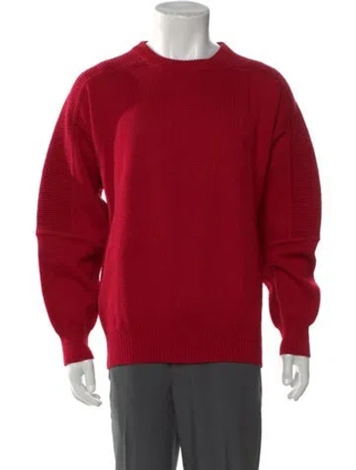 Pre-owned Bogner Crew Neck Long Sleeve Pullover In Red