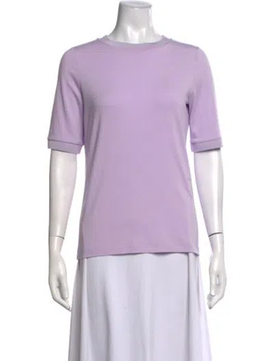 Pre-owned Bogner Crew Neck Short Sleeve T-shirt W/ Tags In Purple