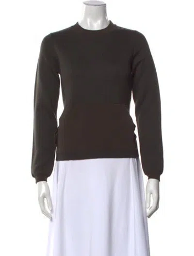 Pre-owned Bogner Crew Neck Sweater In Brown