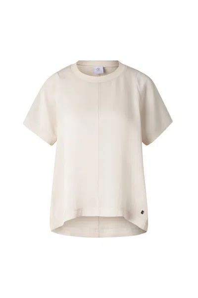 Bogner Dakota Satin Shirt In Neutral