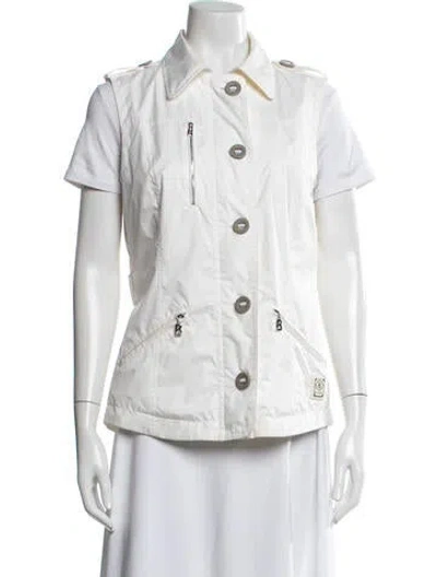 Pre-owned Bogner Denim Jacket In White