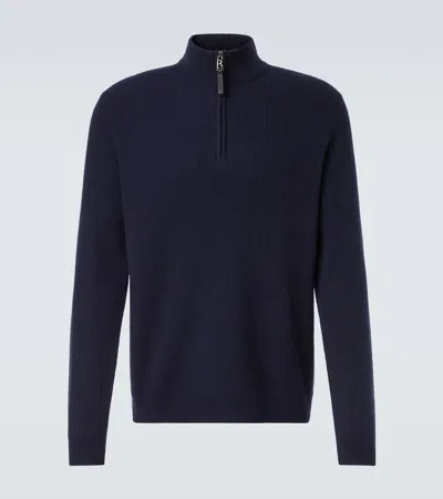 Bogner Derek-1羊毛与羊绒毛衣 In Blue