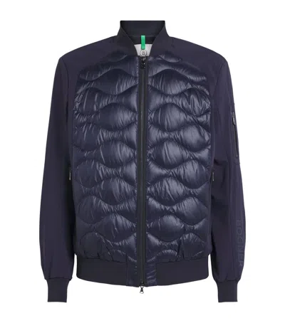 Bogner Down Aarin Hybrid Jacket In Blue