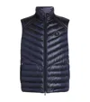 Bogner Down-blend Lasse Water-repellent Gilet In Navy