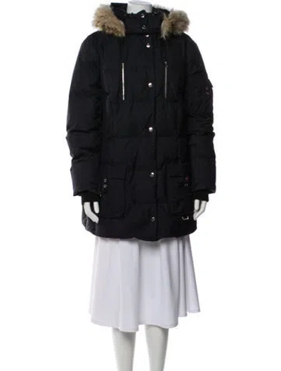 Pre-owned Bogner Down Coat In Black