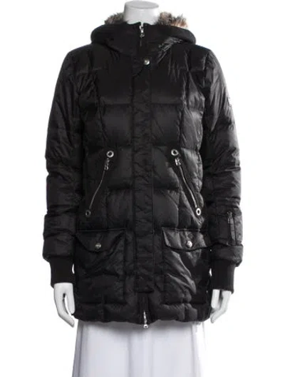 Pre-owned Bogner Down Coat In Black