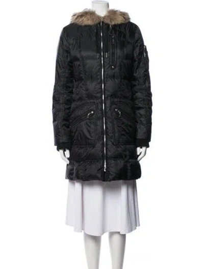 Pre-owned Bogner Down Coat In Black