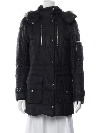 Pre-owned Bogner Down Coat In Black