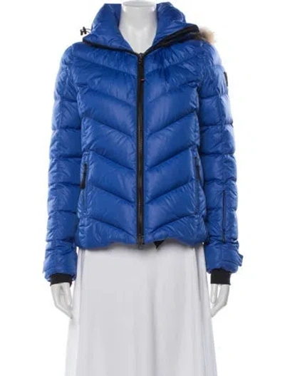Pre-owned Bogner Down Coat In Blue