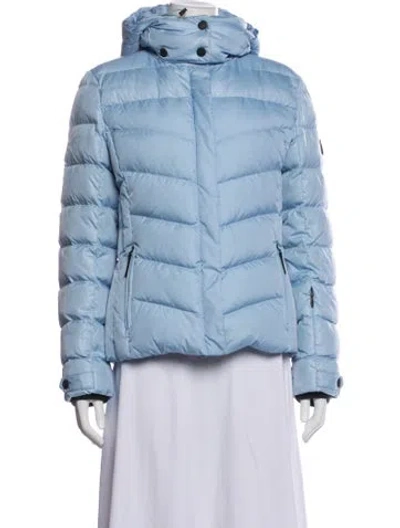 Pre-owned Bogner Down Coat In Blue