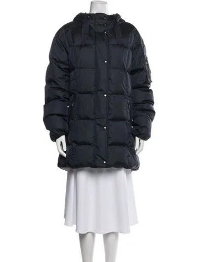 Pre-owned Bogner Down Coat In Blue