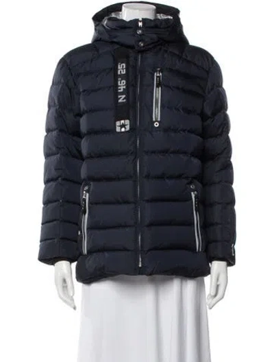 Pre-owned Bogner Down Coat In Blue