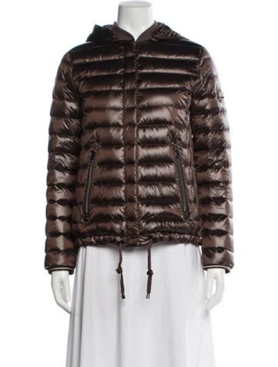 Pre-owned Bogner Down Coat In Brown