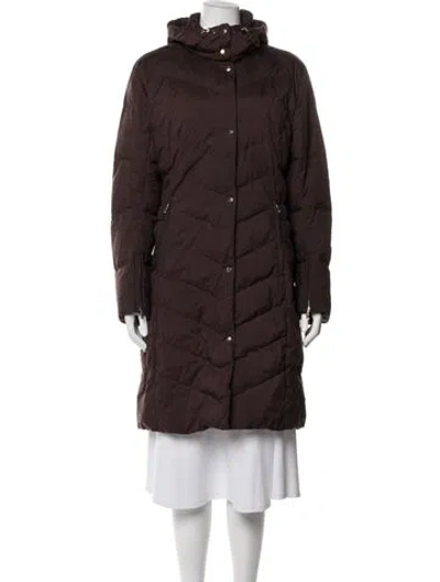 Pre-owned Bogner Down Coat In Brown