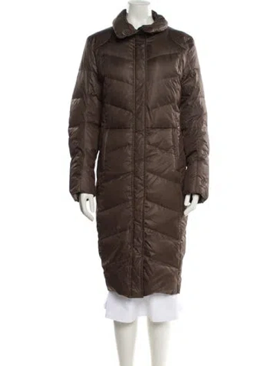 Pre-owned Bogner Down Coat In Green