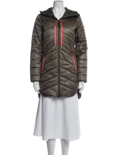 Pre-owned Bogner Down Coat In Green