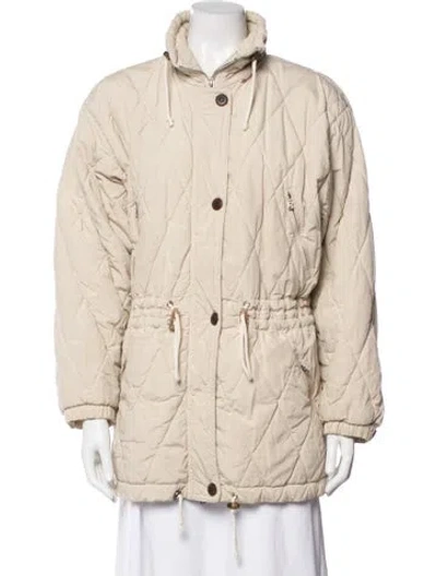 Pre-owned Bogner Down Coat In Neutrals