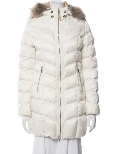 Pre-owned Bogner Down Coat In Neutrals