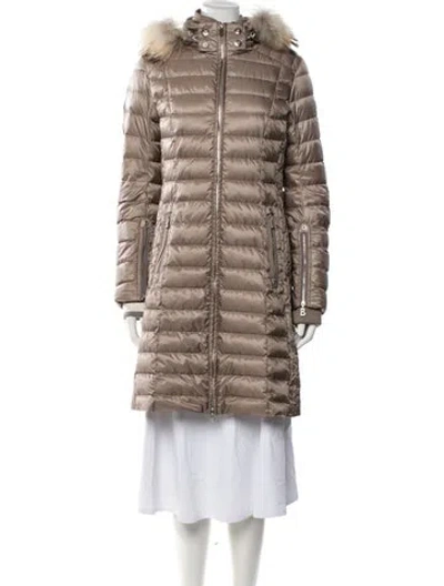 Pre-owned Bogner Down Coat In Neutrals