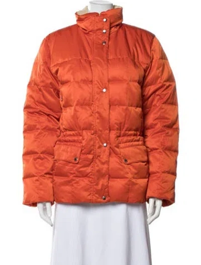 Pre-owned Bogner Down Coat In Orange