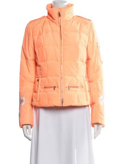 Pre-owned Bogner Down Coat In Orange